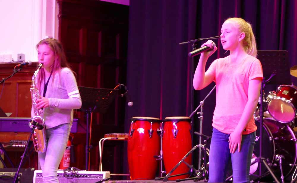 Pop & Jazz in Routh Hall, 4th May 2016